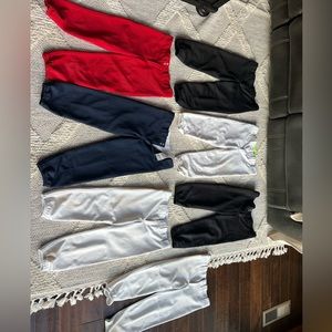 Lot of women’s Mizuno belted medium softball pants